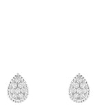 Boucheron Serpent Bohème white gold diamond earrings, imported from the UK
