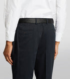 Thom Browne Leather Tricolour Belt 3.5cm, imported from the UK
