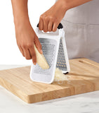 Oxo Good Grips Etched Two-Fold Grater, imported from the UK