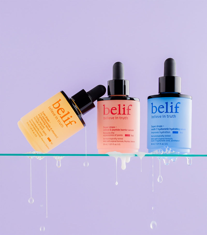 Belif Super Drops brightening serum 30ml, imported from the UK