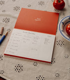 Papier La Dolce Vita meal planner, imported from the UK