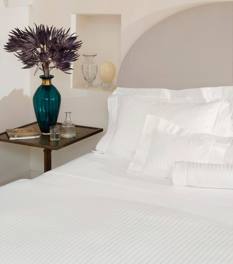 Pratesi Raso Rigato super king duvet cover, UK version