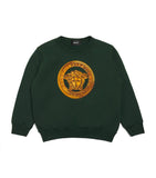 Versace Kids Cotton Embroidered Medusa Sweatshirt 6-14 years (British brand)