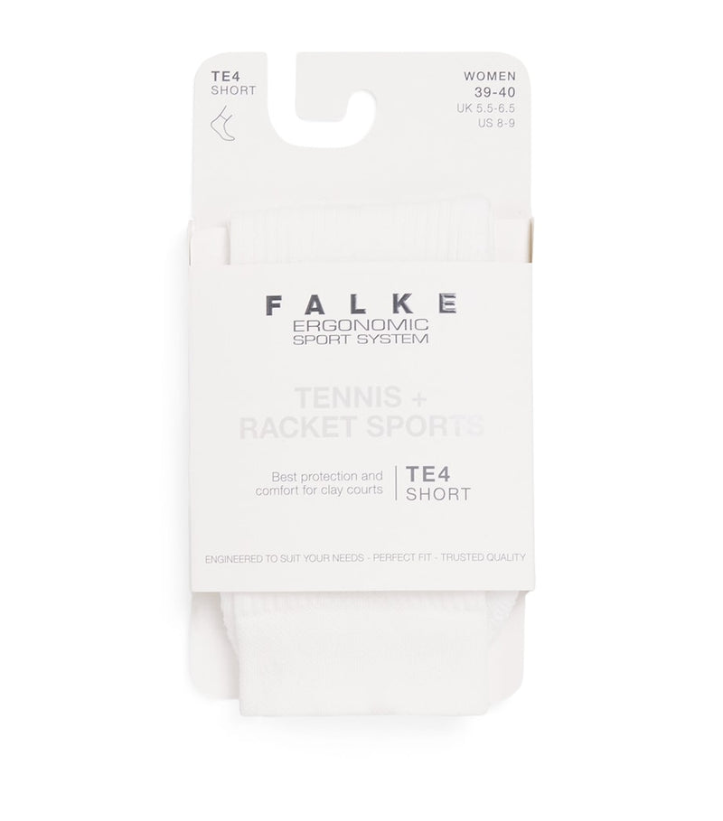 Falke TE4 tennis socks for clay courts with light cushioning - British product