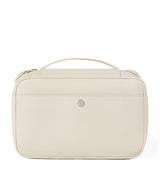 Harrods Brunello Cucinelli Grained Leather Travel Beauty Case - H15cm x W28cm x D9cm- Buy online at McGrocer