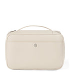 Brunello Cucinelli leather travel beauty case, imported from the UK