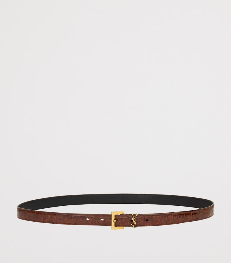 Saint Laurent Cassandre belt 2cm - British product