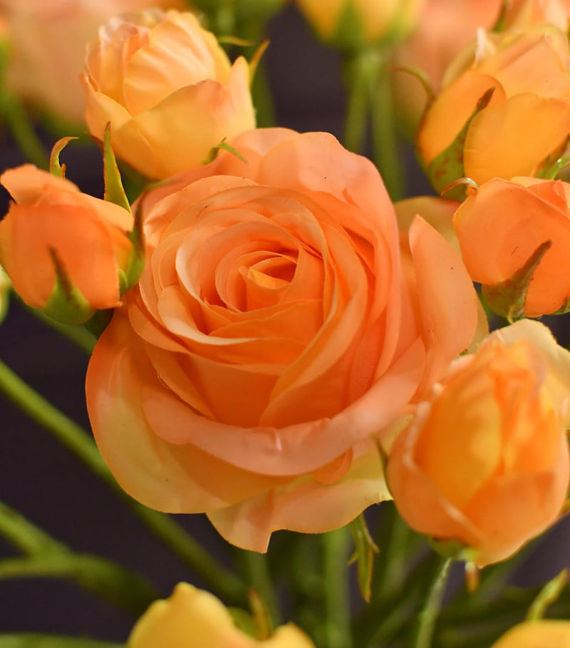 Silk-ka artificial rose bouquet 65cm, UK version