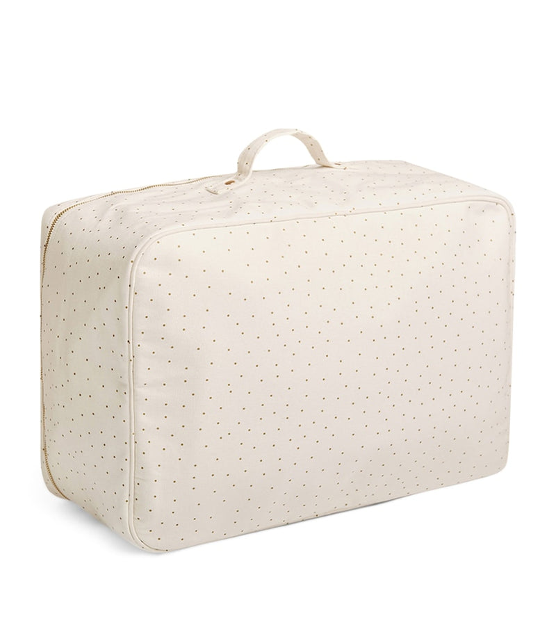 Bonpoint coated cotton children's travel suitcase - British product