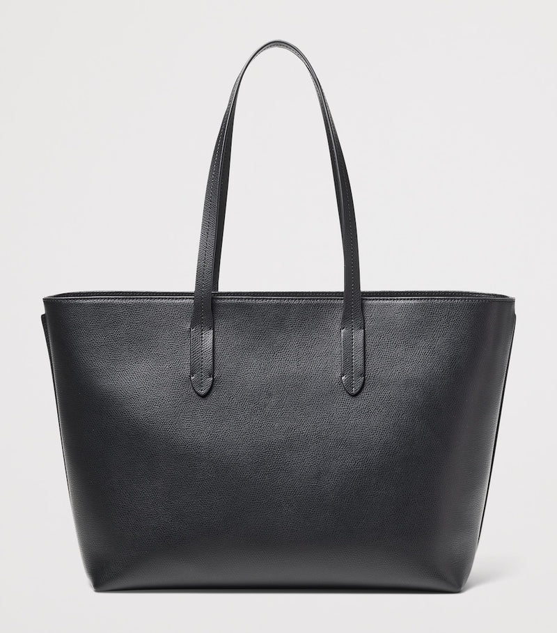 Aspinal of London Leather East West Tote Bag - British product