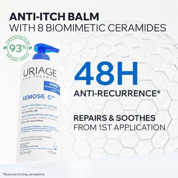 Uriage Xemose Anti-Itch Balm 500ml (British brand)
