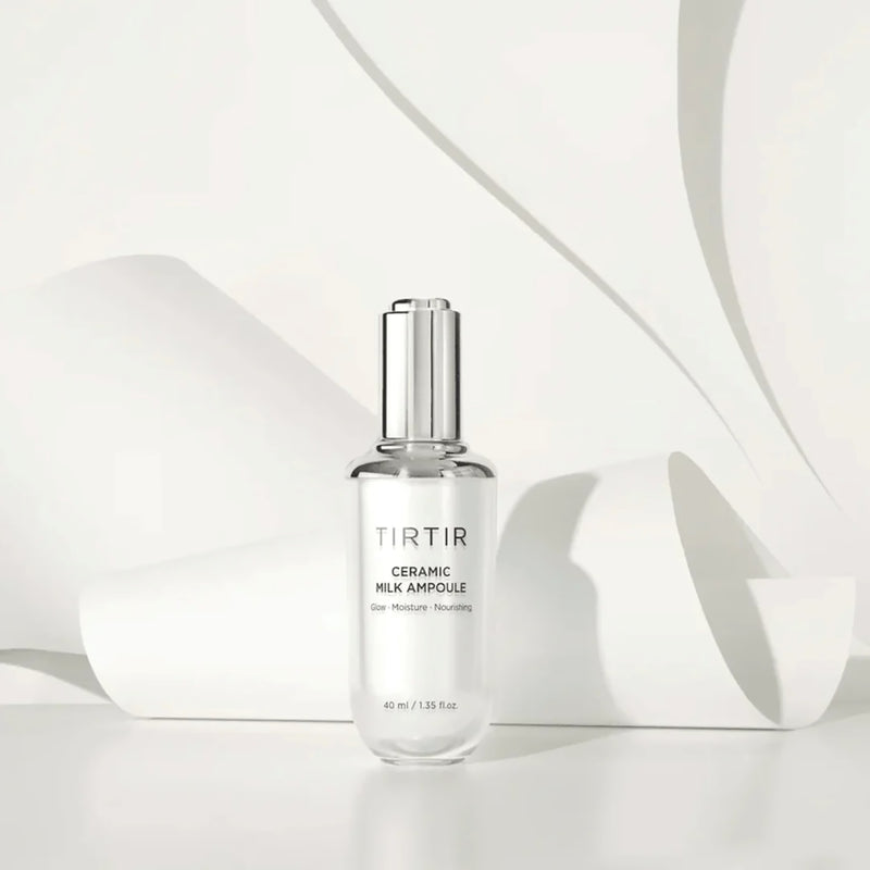 TIRTIR Ceramic Milk Ampoule 40ml, imported from the UK
