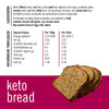 Fitbakes keto flaxseed bread 2g carbs high protein 190g (British brand)