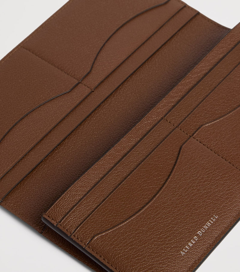 Dunhill Long Capra leather Alfred wallet (British brand)