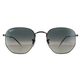 Superdrug Ray-Ban Hexagonal RB3548N Grey Gradient Unisex Sunglasses- Buy online at McGrocer