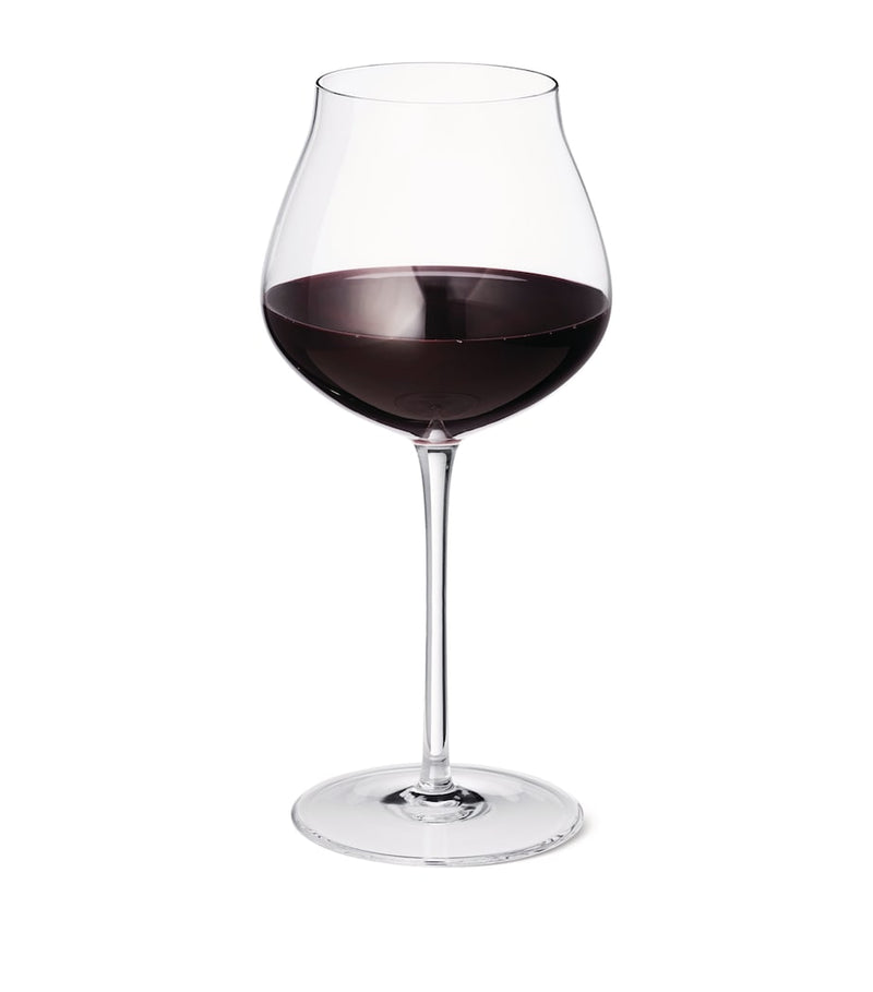 Georg Jensen Sky crystal red wine glasses set of 6, UK version