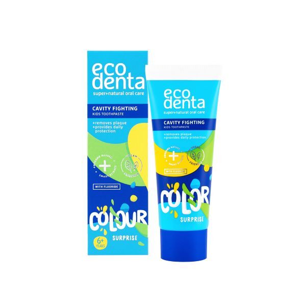 Ecodenta Colour Surprise Kids Toothpaste 75ml - British product