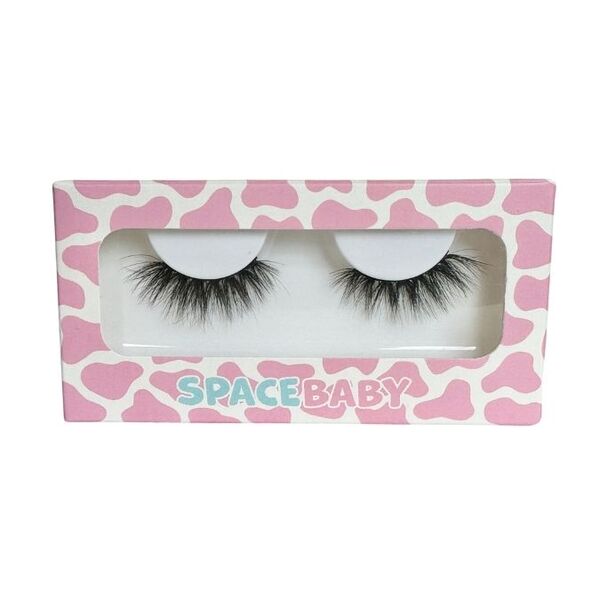 Space Baby Top Tier strip lashes faux mink (British brand)