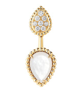 Harrods Boucheron Serpent Bohème Yellow Gold Stud Earring- Buy online at McGrocer