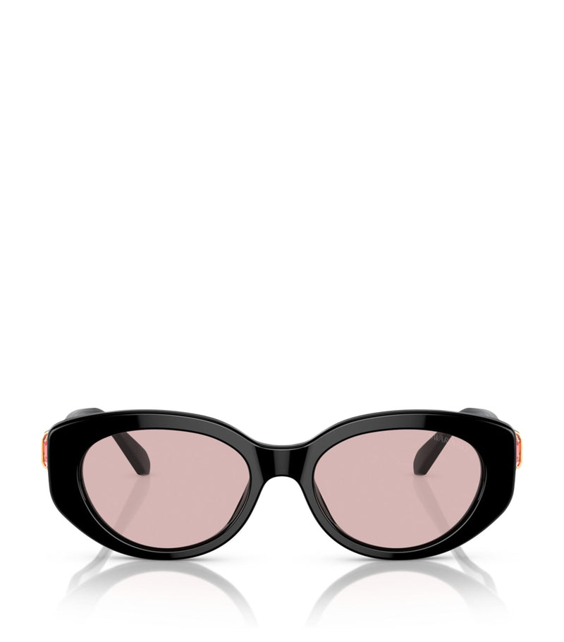 Swarovski oval sunglasses SK6002 (British brand)