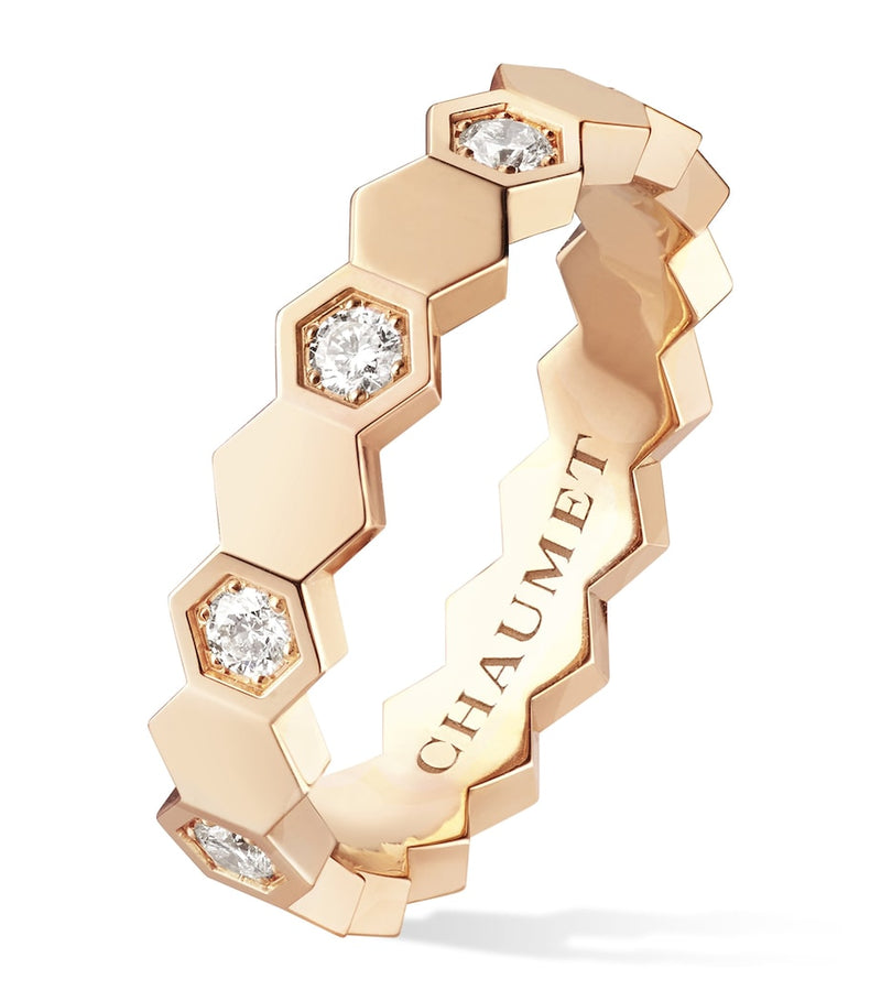 Chaumet Bee de Chaumet ring rose gold diamond, UK version
