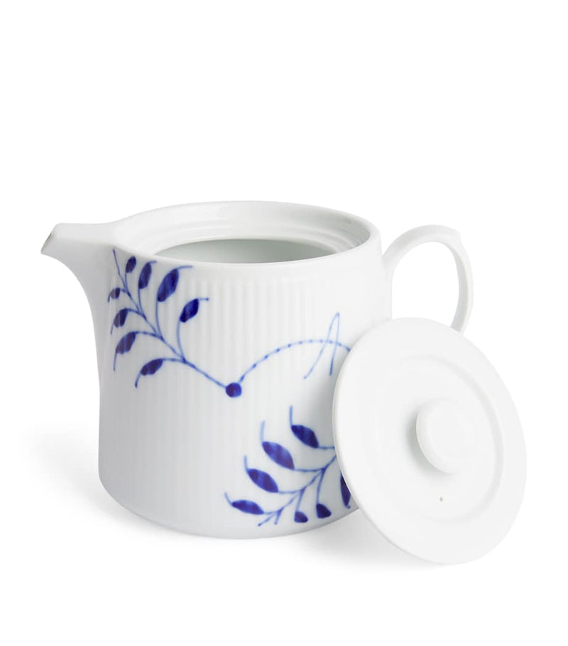Royal Copenhagen Blue Fluted Mega Teapot (British brand)