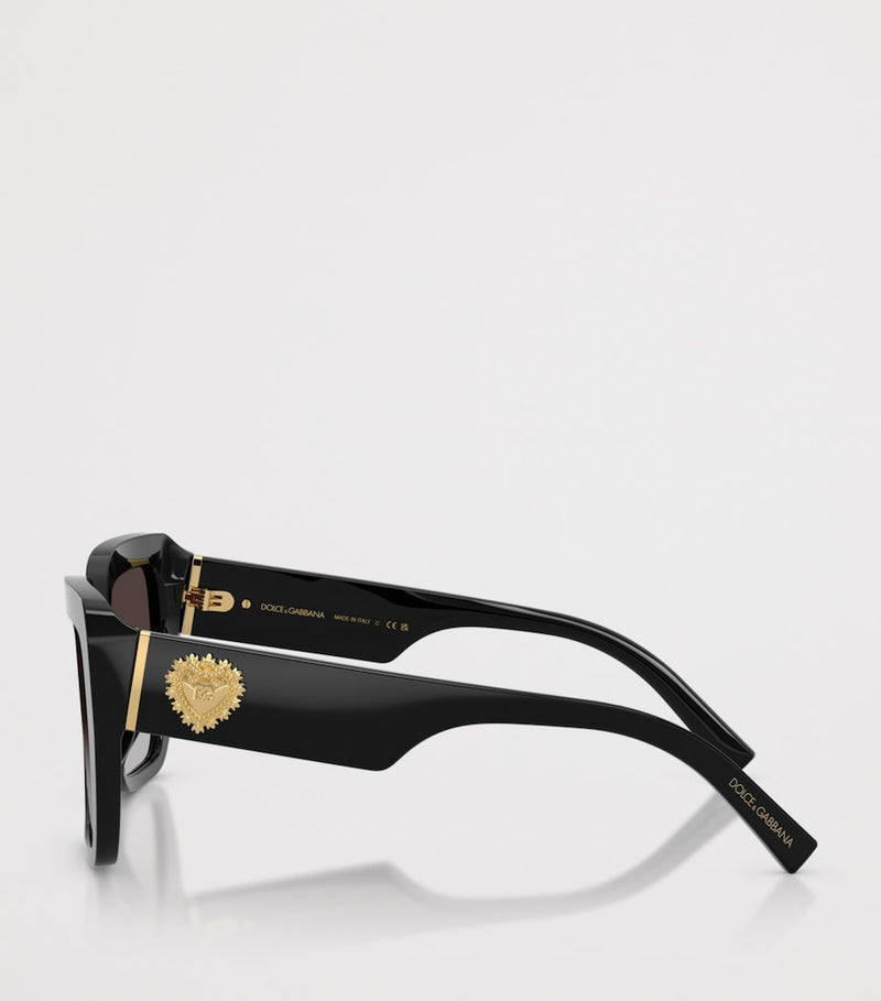 Dolce&Gabbana square cat-eye sunglasses - British product
