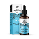 Holland & Barrett Love Mushrooms Organic Lion's Mane 4000mg Drops- Buy online at McGrocer