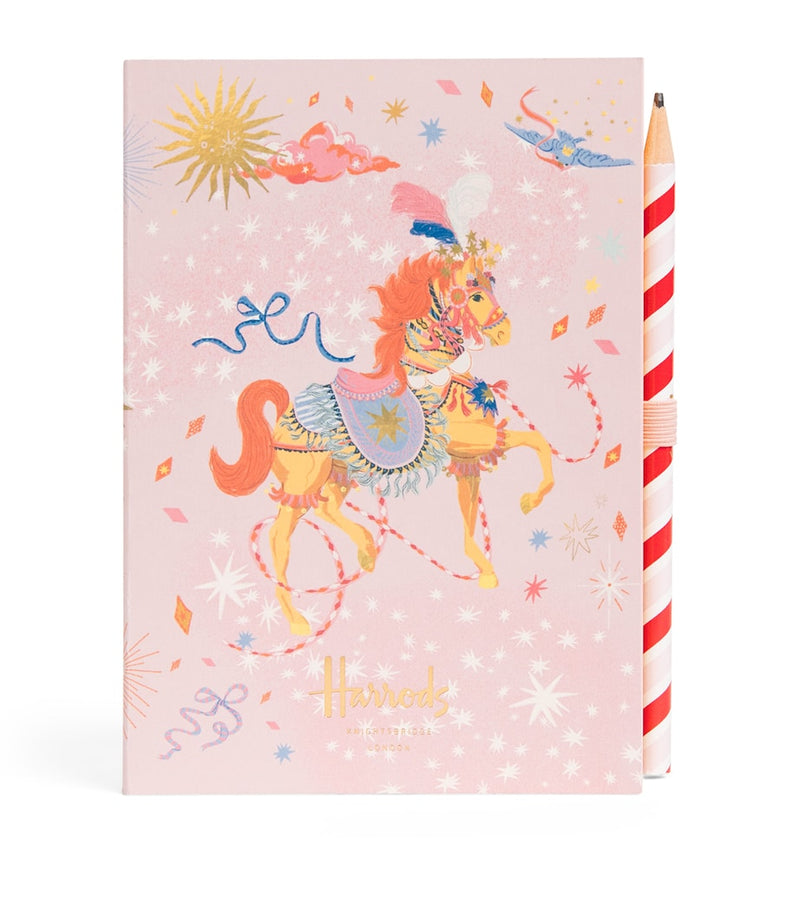Harrods Pony Parade A6 notebook, imported from the UK