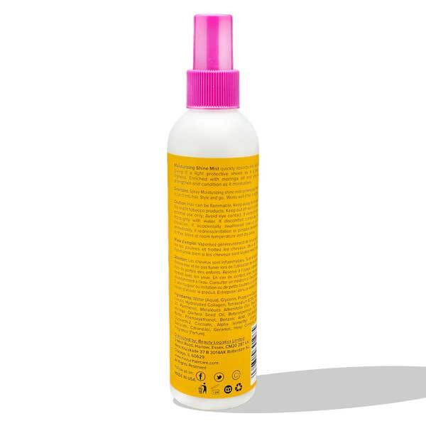 Mazuri Leave In Moisturizing Shine Mist 237ml, imported from the UK