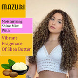 Mazuri Leave In Moisturizing Shine Mist 237ml, imported from the UK