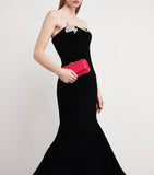 Judith Leiber crystal-embellished clutch bag - imported from the UK