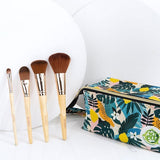 So Eco Natural Travel Brush Set includes vegan friendly bristles (British brand)