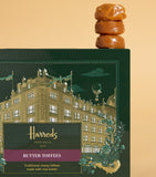 Harrods butter toffees building tin 200g - British product