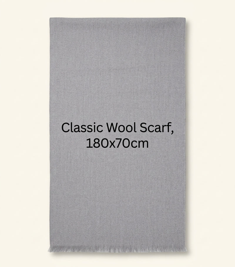 Burberry wool-silk check scarf - British product