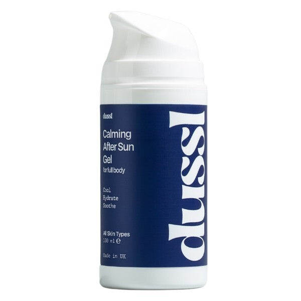 dussl Calming After Sun Gel 100ml, imported from the UK