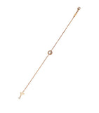 Chopard Happy Diamonds rose gold diamond bracelet - British product