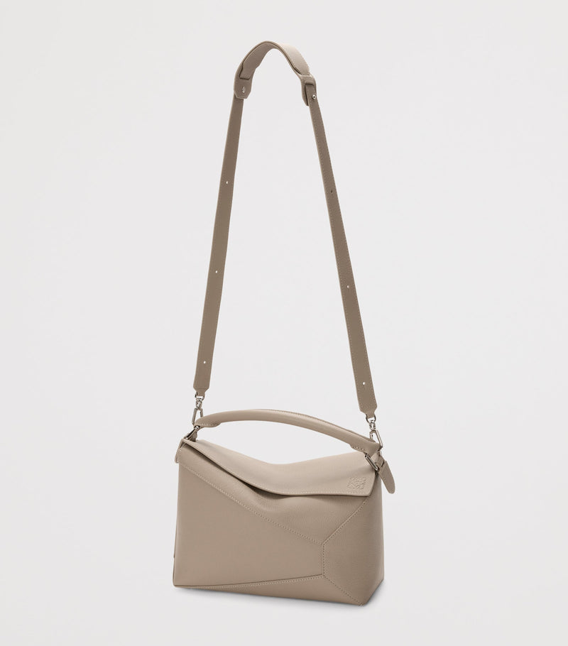 LOEWE medium Puzzle Edge top-handle leather handbag - British product