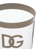 Dolce&Gabbana DG Logo glasses set of 2 with silver rim - British product