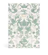 Harrods A5 Lined Notebook with Menagerie Pattern 21cm x 15cm- Buy online at McGrocer
