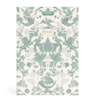 Harrods A5 Linjert notatbok med Menagerie-mønster 21cm x 15cm - Kjøp online hos McGrocer
