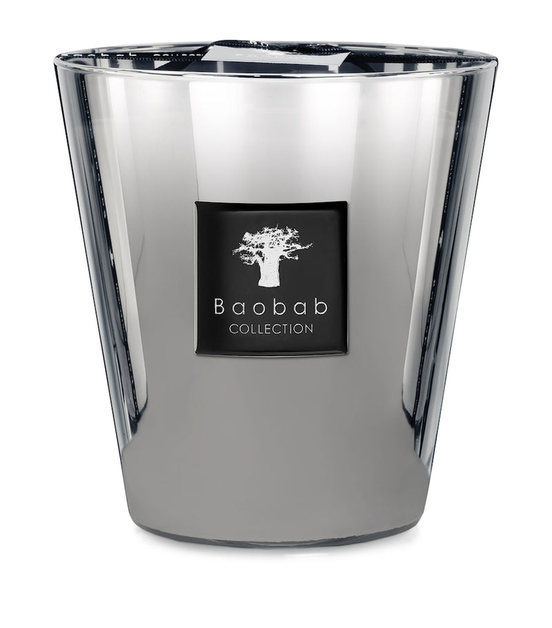 Baobab Platinum Candle grapefruit amber 16cm - British product
