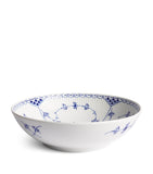 Royal Copenhagen Blue Fluted Half Lace porcelain bowl 21cm, imported from the UK
