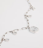 SHAY white gold diamond illusion necklace - British product