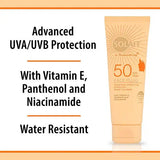 Solait Face Fluid Facial Sunscreen 50ml (British brand)