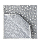 Harrods Brunello Cucinelli Silk Polka-Dot Pocket Square 35cm x 35cm- Buy online at McGrocer