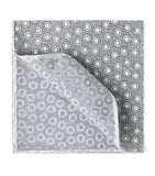 Brunello Cucinelli silk jacquard polka-dot pocket square 35cm (British brand)