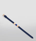 Marli New York UNII bracelet rose gold saffiano leather (British brand)