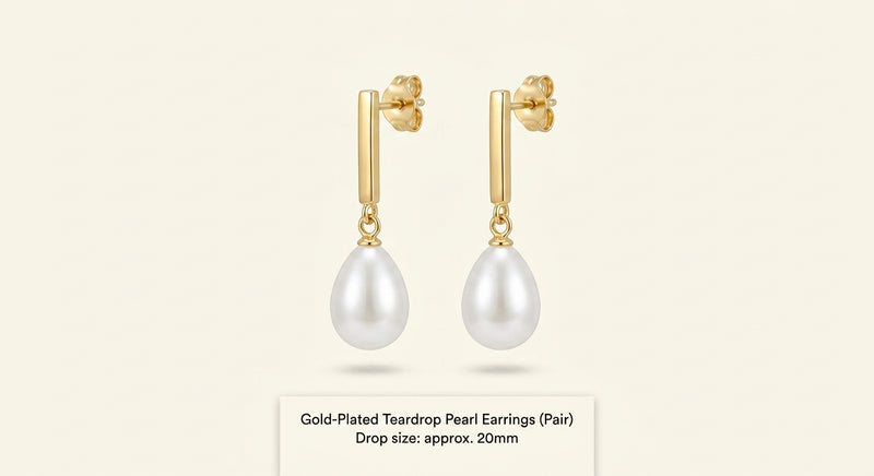 Vivienne Westwood Amelia gold-plated faux-pearl earrings - British product