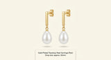 Vivienne Westwood Amelia gold-plated faux-pearl earrings - British product